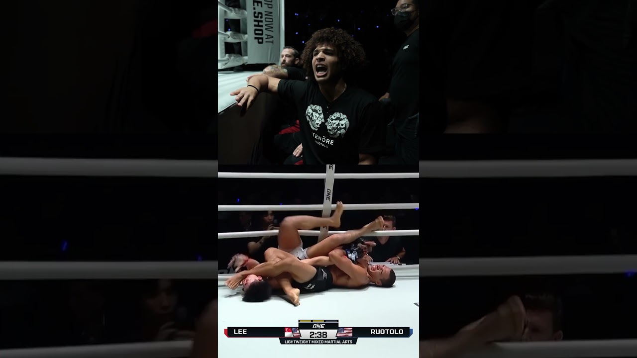 Tye Ruotolo's corner powers him to victory ️