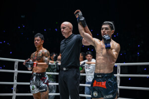 Aslamjon Ortikov Kongthoranee Sor SommaiONE Fight Night 36 7