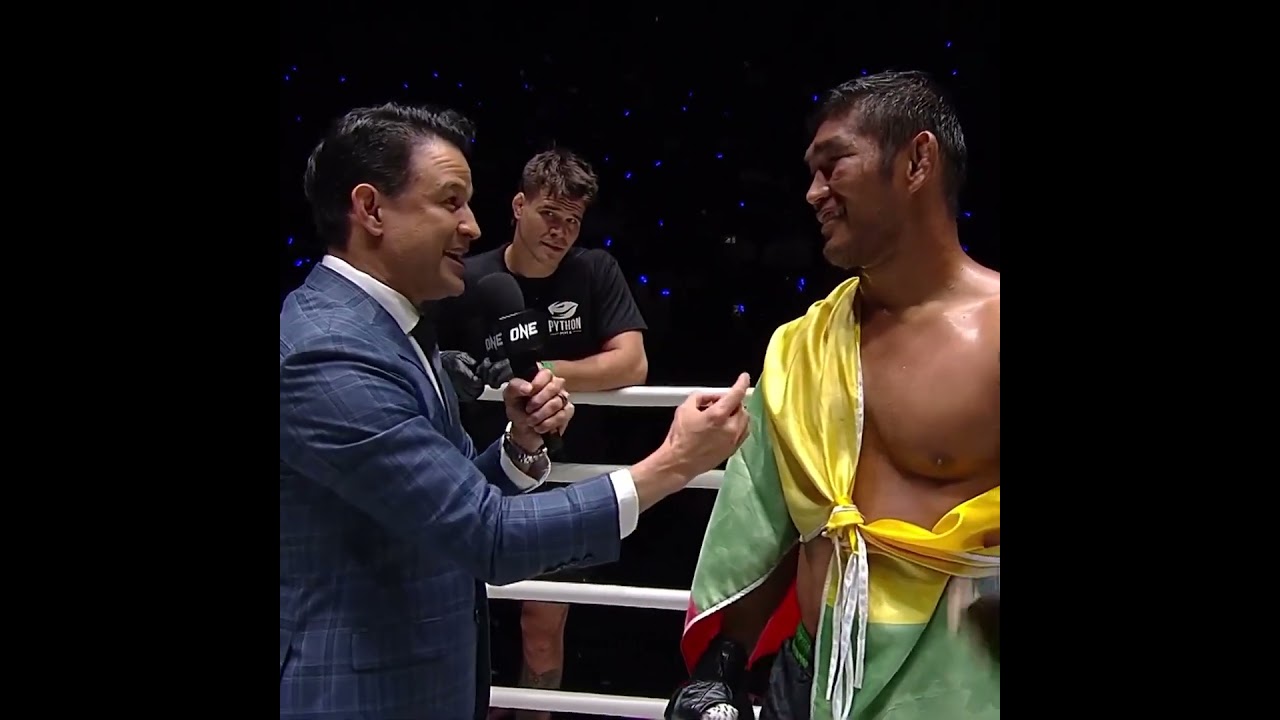 Aung La N Sang is a HALL OF FAMER  Get your ONE 173 tickets to see his induction ceremony!