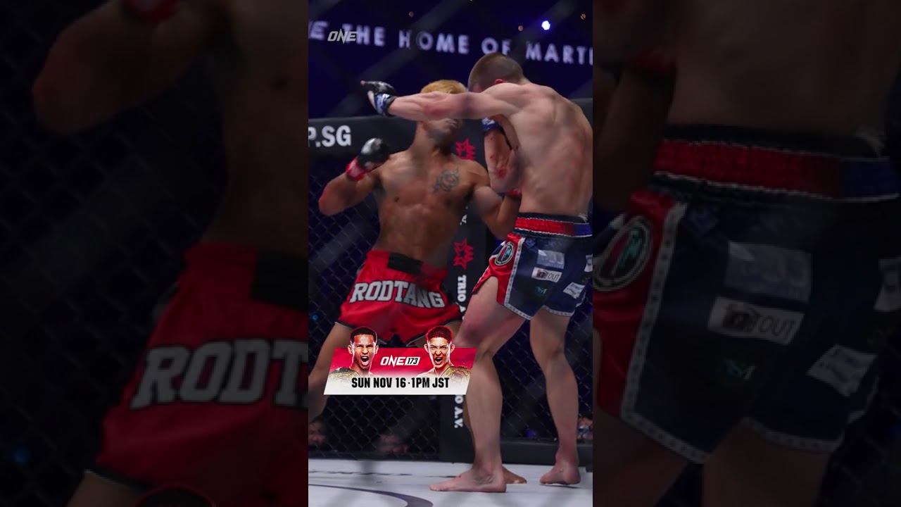 Hit after hit  Can Rodtang defeat legendary Nong O at ONE 173 in Tokyo?