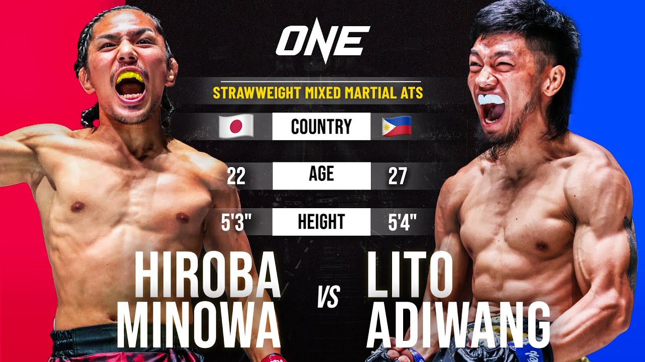 How Did He Not TAP  Hiroba Minowa vs. Lito Adiwang | Full Fight with NO COMMENTARY