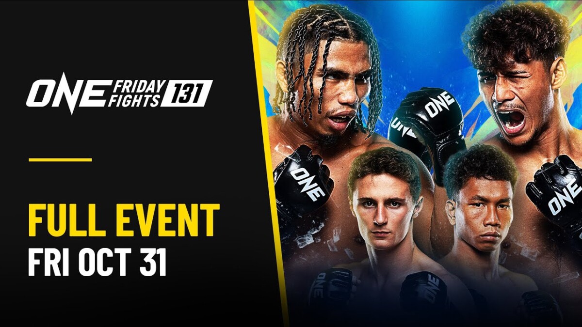 ONE Friday Fights 131: Suriyanlek Vs. Decho - ONE Championship