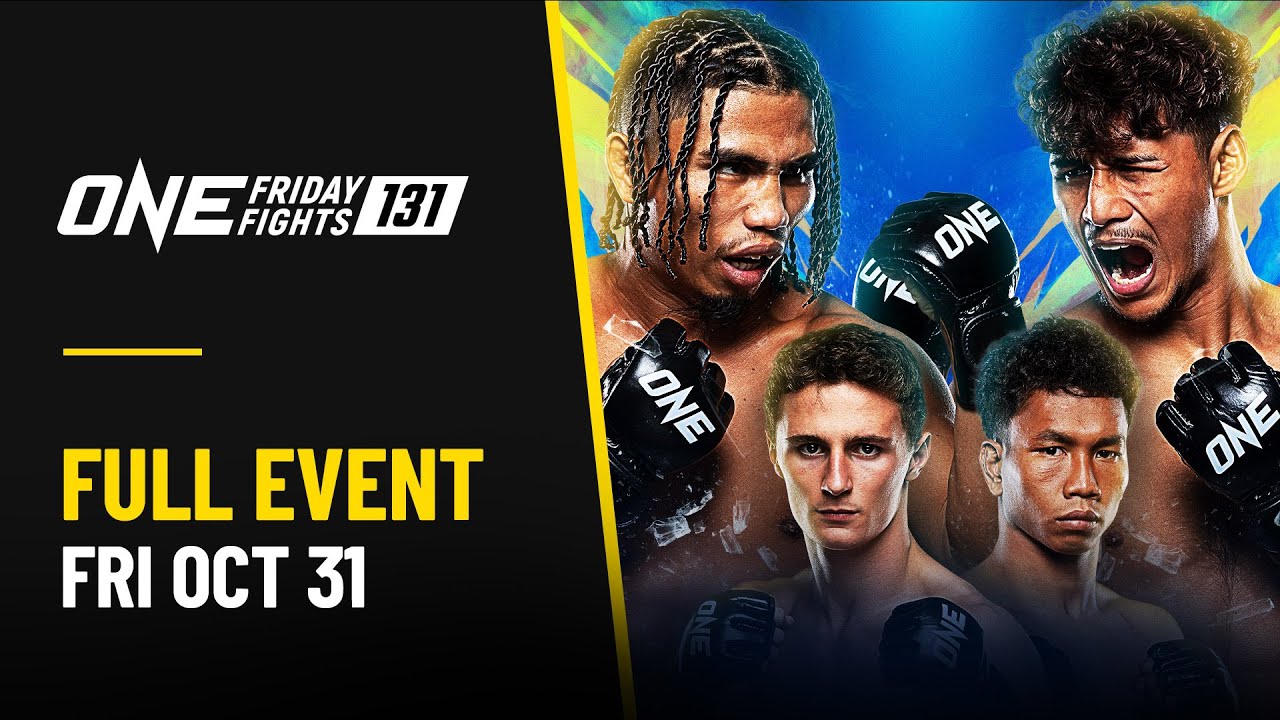 [Live in HD] ONE Friday Fights 131: Suriyanlek vs. Decho