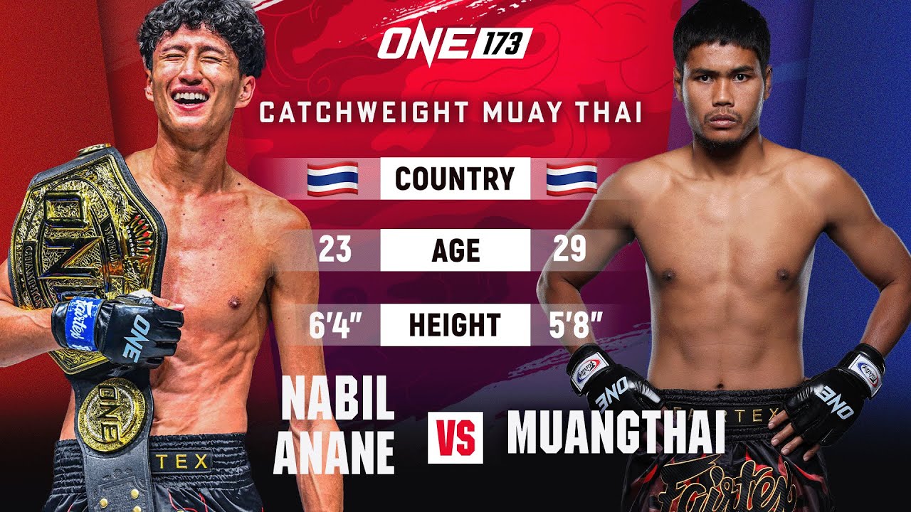 Nabil Anane vs. Muangthai | Muay Thai Full Fight