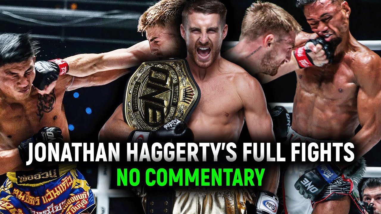 No Commentary   Jonathan Haggerty’s Wild Striking Showcase | Full Fights
