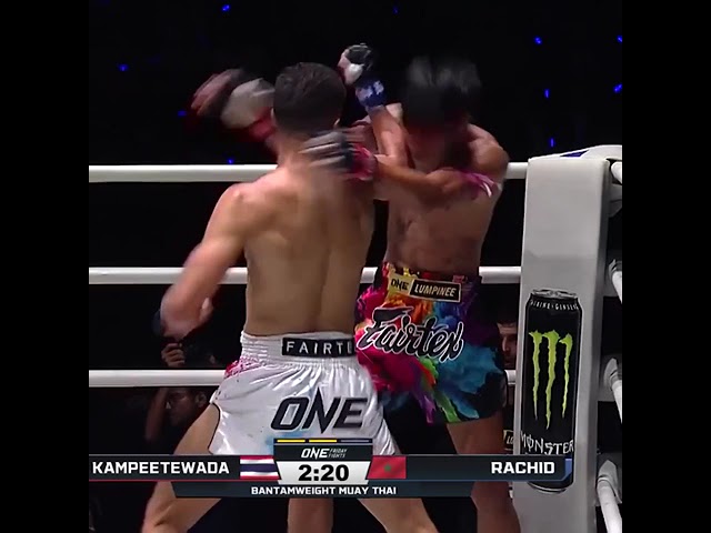 RELENTLESS  Hamza Rachid KOs Kampeetewada in his ONE Friday Fights debut!