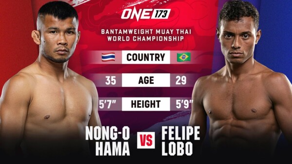The PERFECT Uppercut  Nong O vs. Felipe Lobo | Muay Thai Full Fight