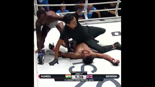 UPKICK KO  Jason Seddoh kicks off ONE Friday Fights 128 with an insane first round KO!