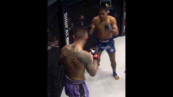 WHAT A COMEBACK  Throwback to Liam Harrison's TKO victory over Muangthai