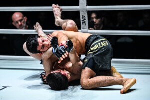 Avazbek Kholmirzaev Willie van Rooyen ONE Fight Night 37 7