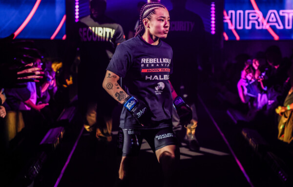 Itsuki Hirata enters the ring at ONE 173