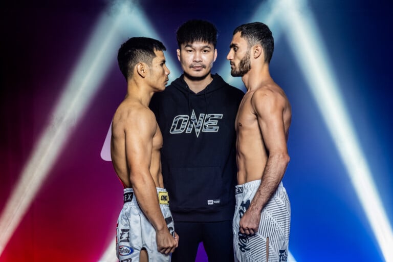 Yodlekpet Or Atchariya and Anar Mammadov face off ahead of ONE Friday Fights 134