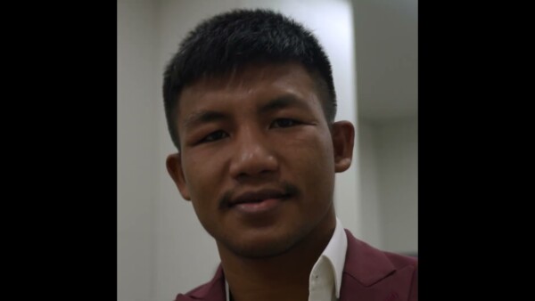 Come back stronger  "The Iron Man" Rodtang with a message for his fans.