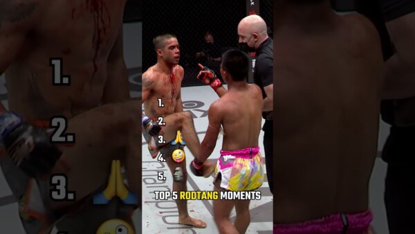 ’Cuz it’s iconic ✨ What kind of show will Rodtang put on against Nong O at ONE 173 in Tokyo?
