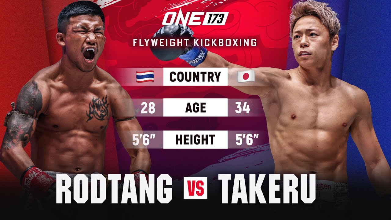 DEVASTATING ONE PUNCH KO  Rodtang vs. Takeru | Kickboxing Full Fight