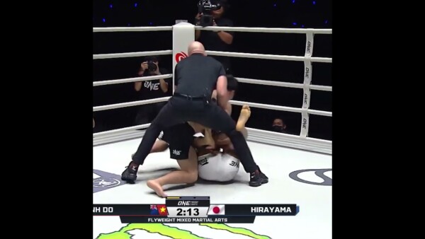 Done in ONE  Viet Anh Do scores his third straight first round knockout on ONE Friday Fights!