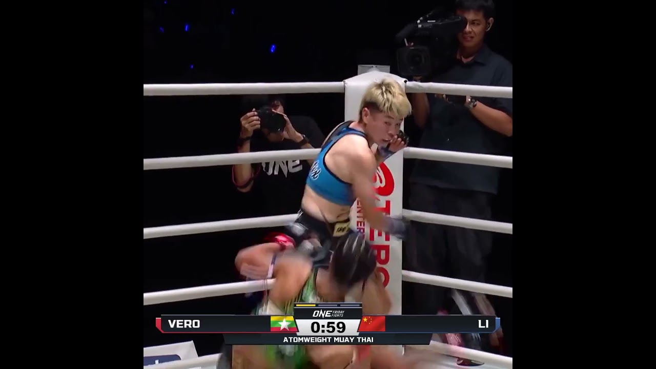 Dropping BOMBS  Vero and Li Mingrui trade knockdowns in a crazy first round!