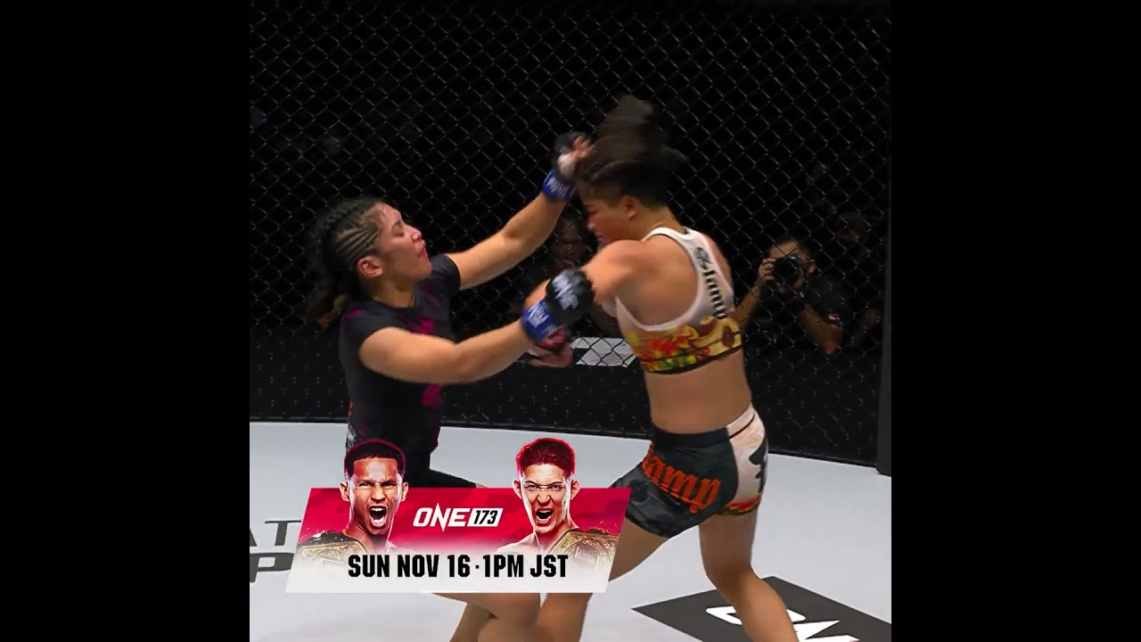 ELBOW POWER  Can Stamp use that same strength against Kana Morimoto at ONE 173?