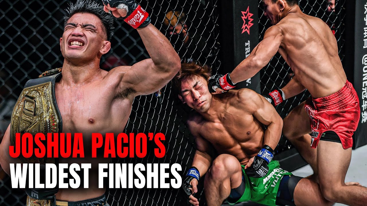 Every Time Joshua Pacio Turned the Lights Out  Finishes Compilation