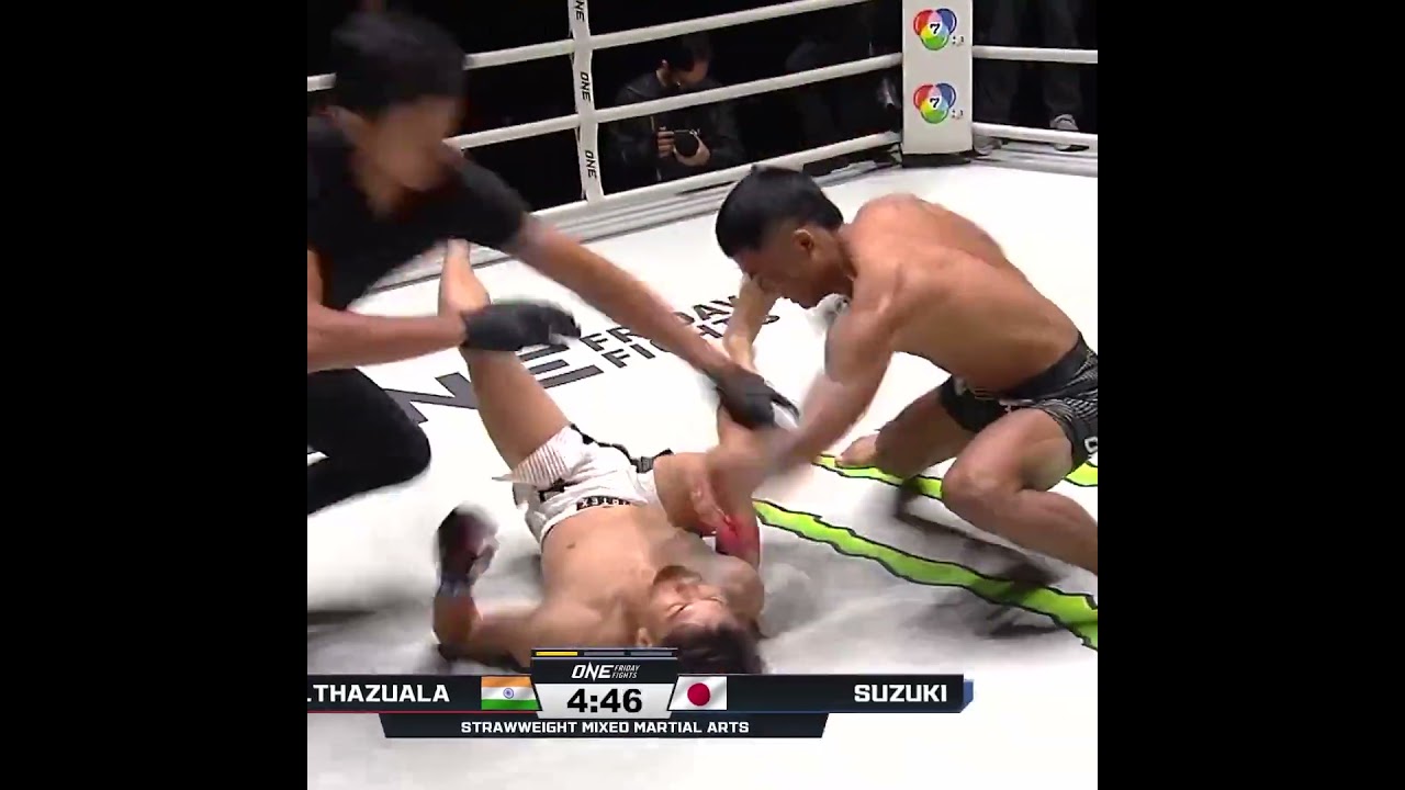 Gone in 17 SECONDS ⚡ Nazareth Lalthazuala starts the show with a lightning fast KO!