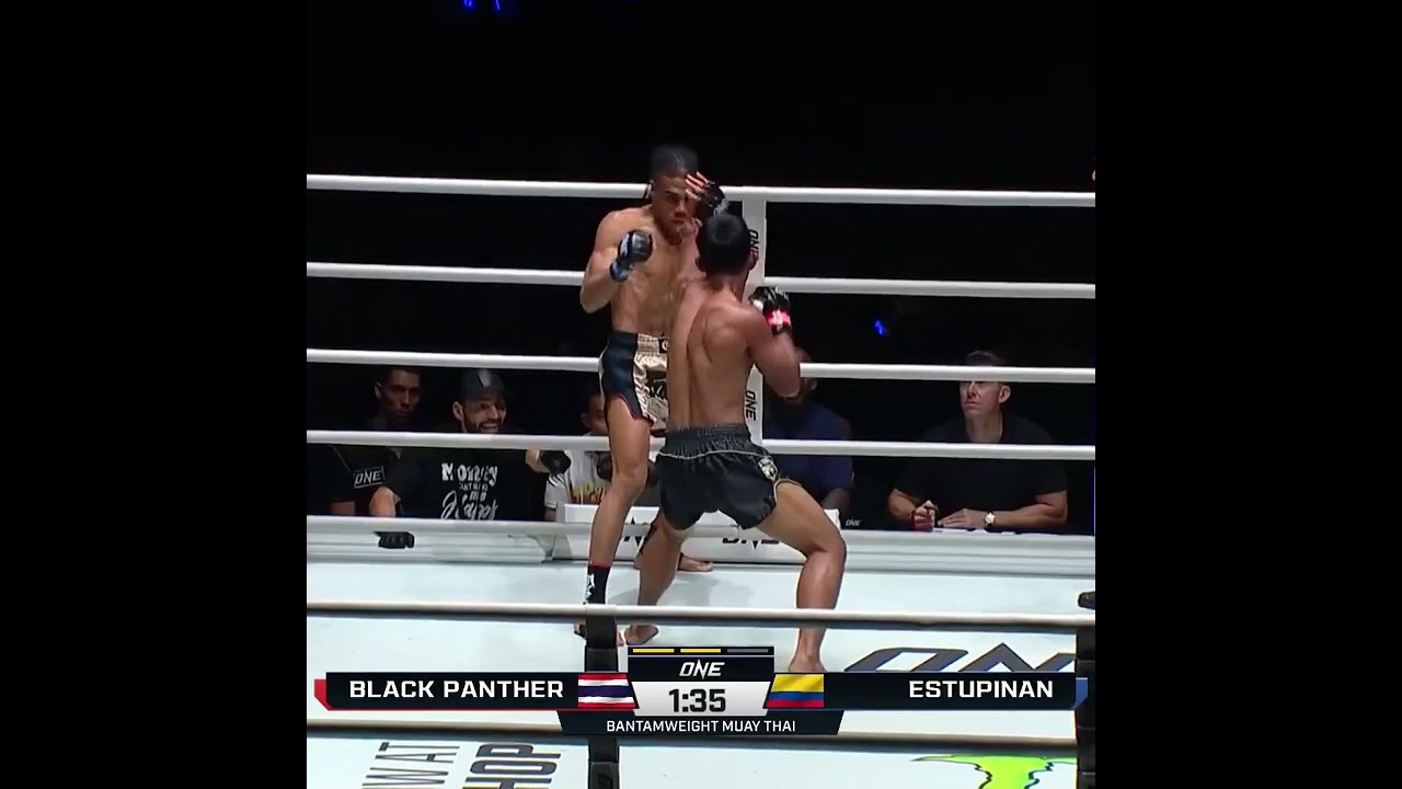 Guns BLAZING  Black Panther drops Johan Estupinan thrice in Round 2 for his fourth straight win!