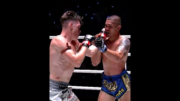 Madness INCOMING ️ Relive the epic Muay Thai showdown between Tyson Hassion and Rambo from 2023!