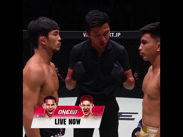 MAIN EVENT TIME  Don't miss Superbon vs. Masaaki Noiri happening NOW at ONE 173 in Tokyo!