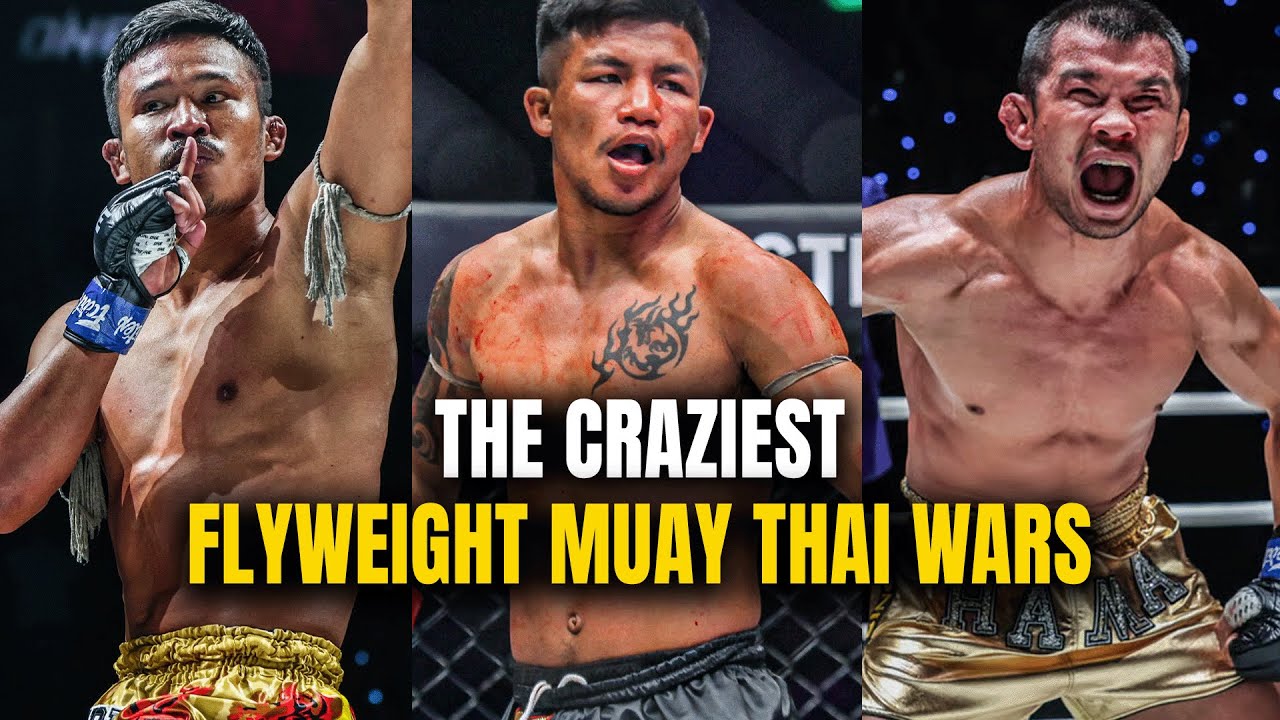 NON STOP ACTION  The WILDEST Flyweight Muay Thai Battles in ONE History
