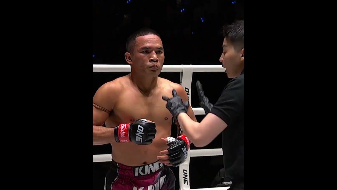 Ramadan Ondash dripping CONFIDENCE‍ Can he bring that bravado against Aliff at ONE Fight Night 38?