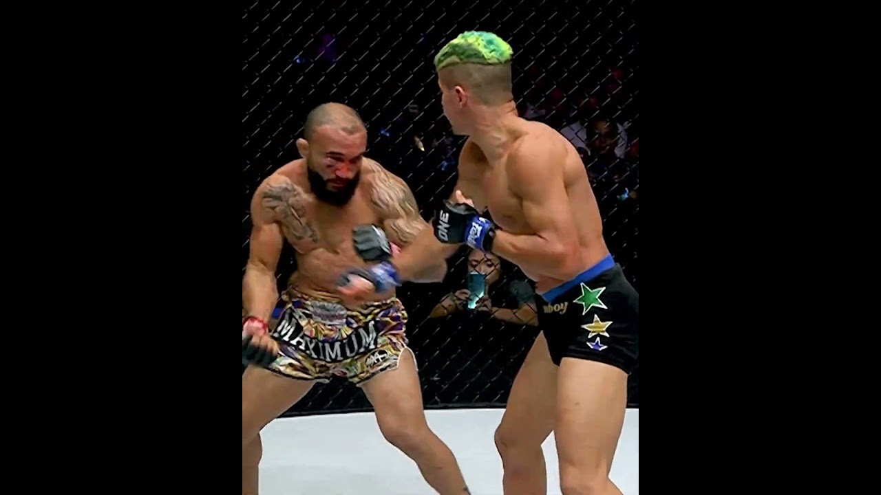 Right in the LIVER  Watch Fabricio Andrade clash with Enkh Orgil Baatarkhuu at ONE Fight Night 38!