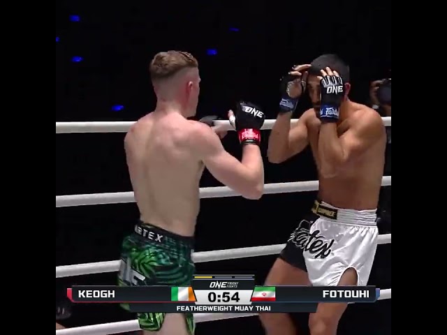 SENSATIONAL debut  Tom Keogh arrives in ONE Friday Fights with a first round KO!