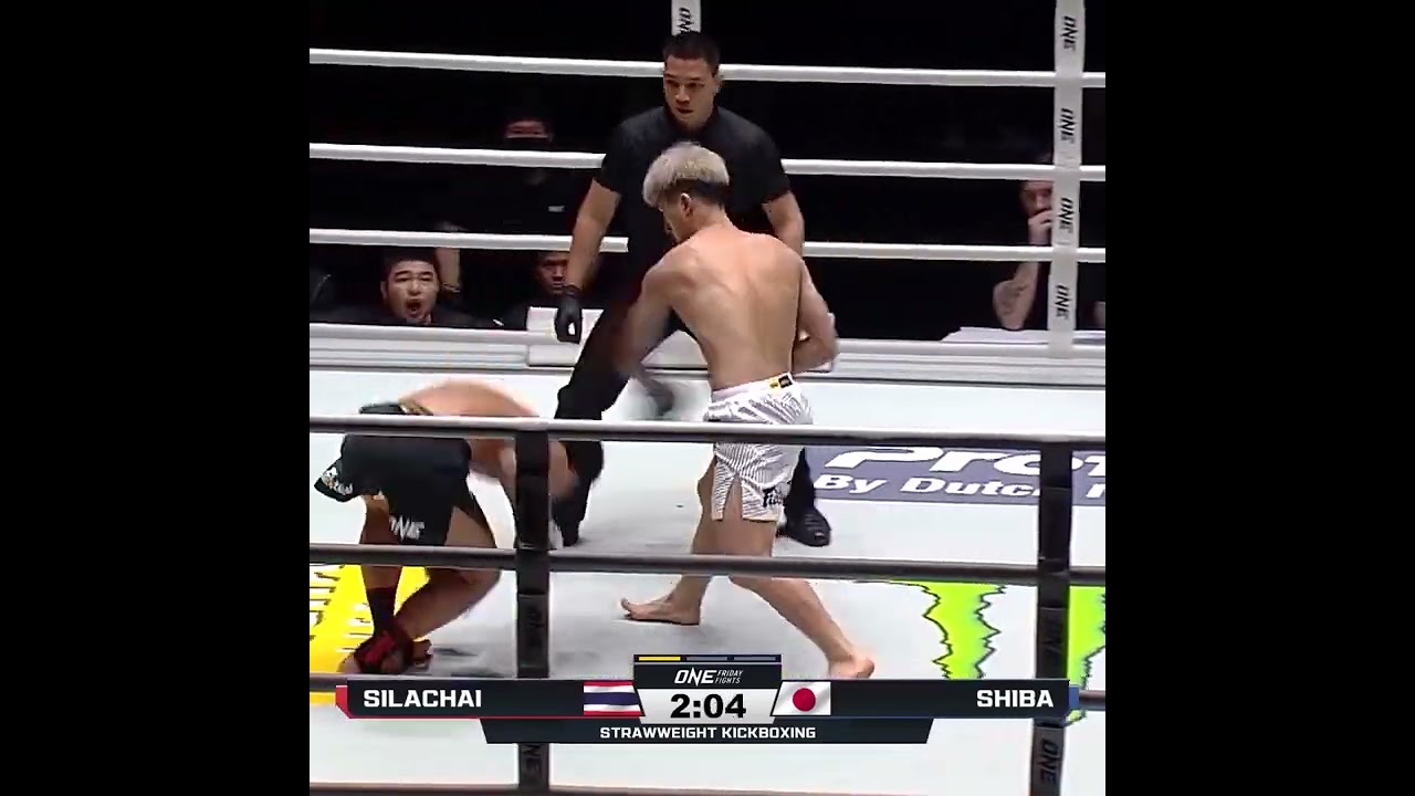 SHUT DOWN  Kojiro Shiba folds Silachai for his third straight knockout on ONE Friday Fights!