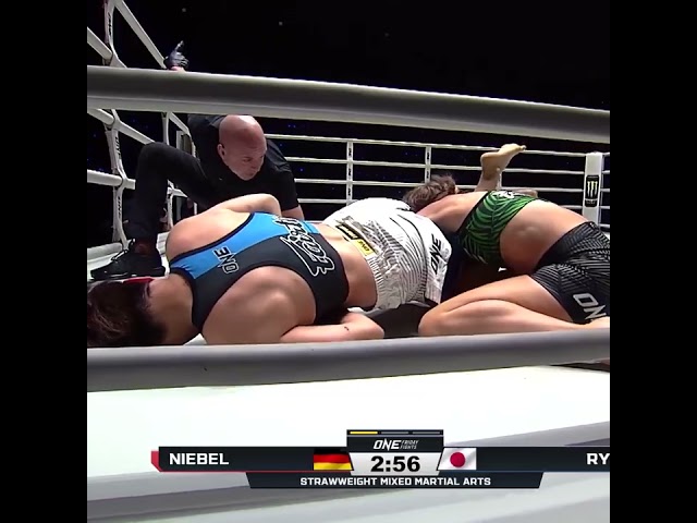 SLICK submission  Norika Ryu moves to 3 0 in ONE Friday Fights via first round armbar!