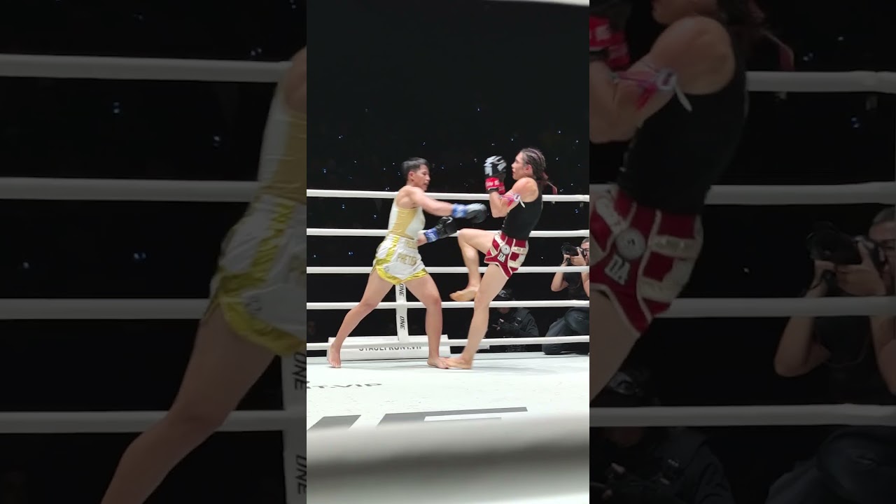 Slow mo STUNNER  Can Phetjeeja take down Martyna Dominczak at ONE Fight Night 38?