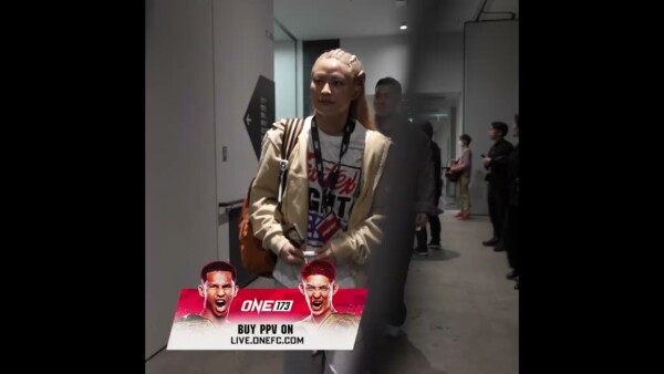 Stamp is in the building  Get your PPV NOW to see her return and the rest of ONE 173 in Tokyo LIVE!