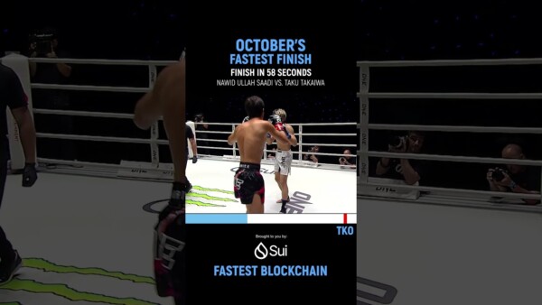 Taku Takaiwa claims October’s fastest finish with a 58 second TKO over Nawid Ullah Saadi