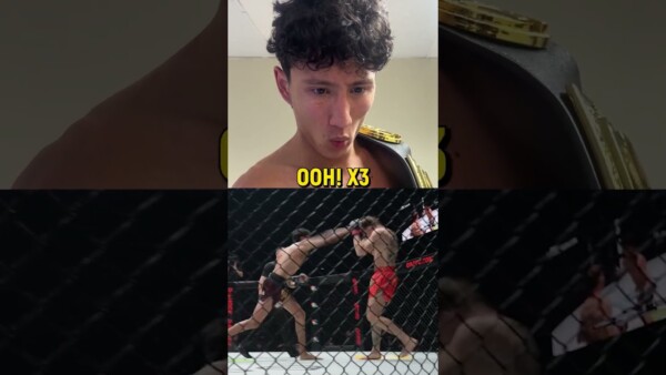That reaction says it all  Now Nabil Anane takes on Hiromi Wajima at ONE 173 in Tokyo!