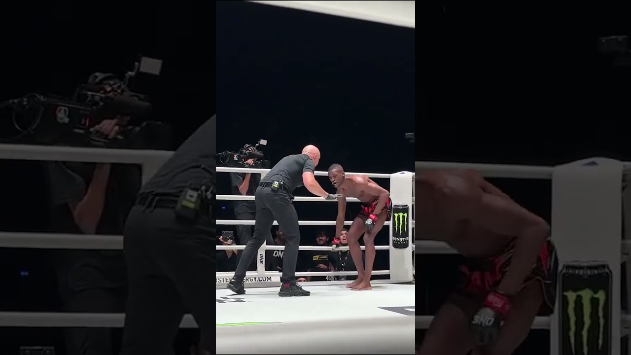 UNREAL BACKFIST ️ Can Shadow knockout  Mohamed Younes Rabah at ONE Fight Night 38?