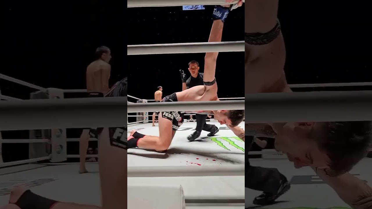 WHAT A SHOT  Will Alaverdi Ramazanov drop Elies Abdelali at ONE Friday Fights 134?