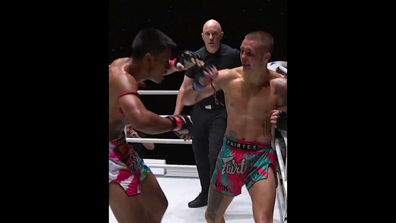 WILD knockdowns  Will Shadow knockout Mohamed Younes Rabah at ONE Fight Night 38?