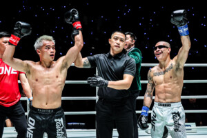Zhang Peimian Thongpoon PK Saenchai ONE Friday Fights 137 3