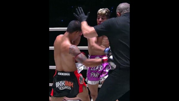 CRUSHING ELBOW  Relive Kongthoranee's epic battle against Parsa Aminpour at ONE Friday Fights 43!