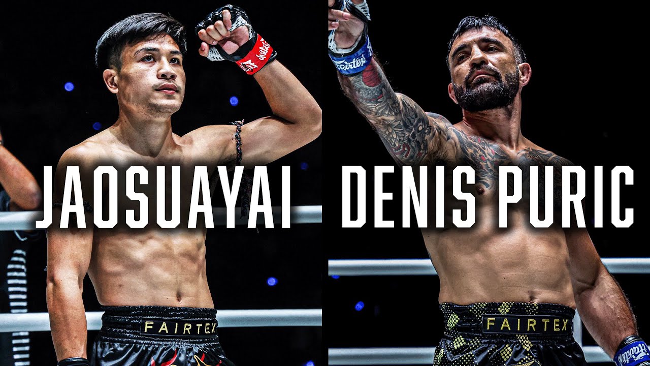 GUT WRENCHING Battle  Jaosuayai vs. Denis Puric | Muay Thai Full Fight