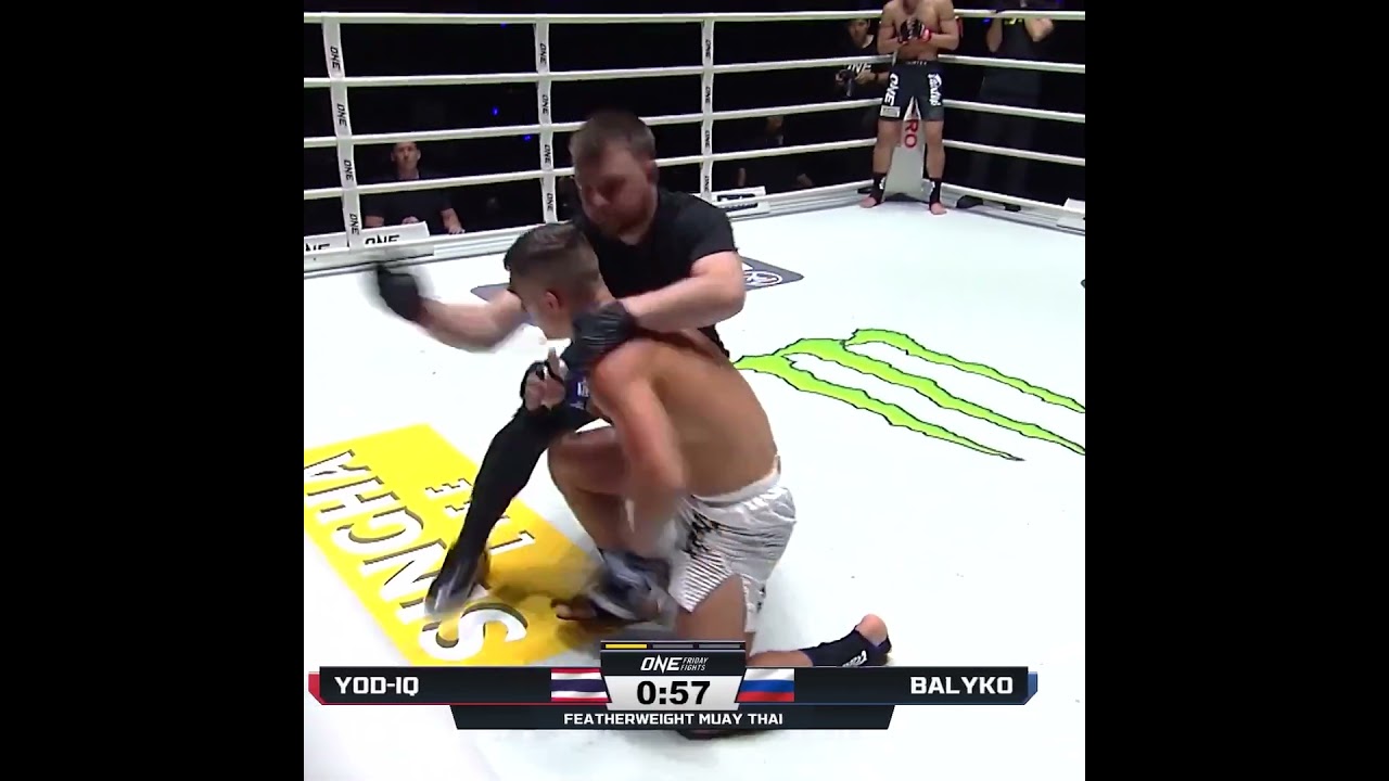 Sweet REVENGE  Yod IQ avenges his loss to Alexey Balyko by highlight reel KO!