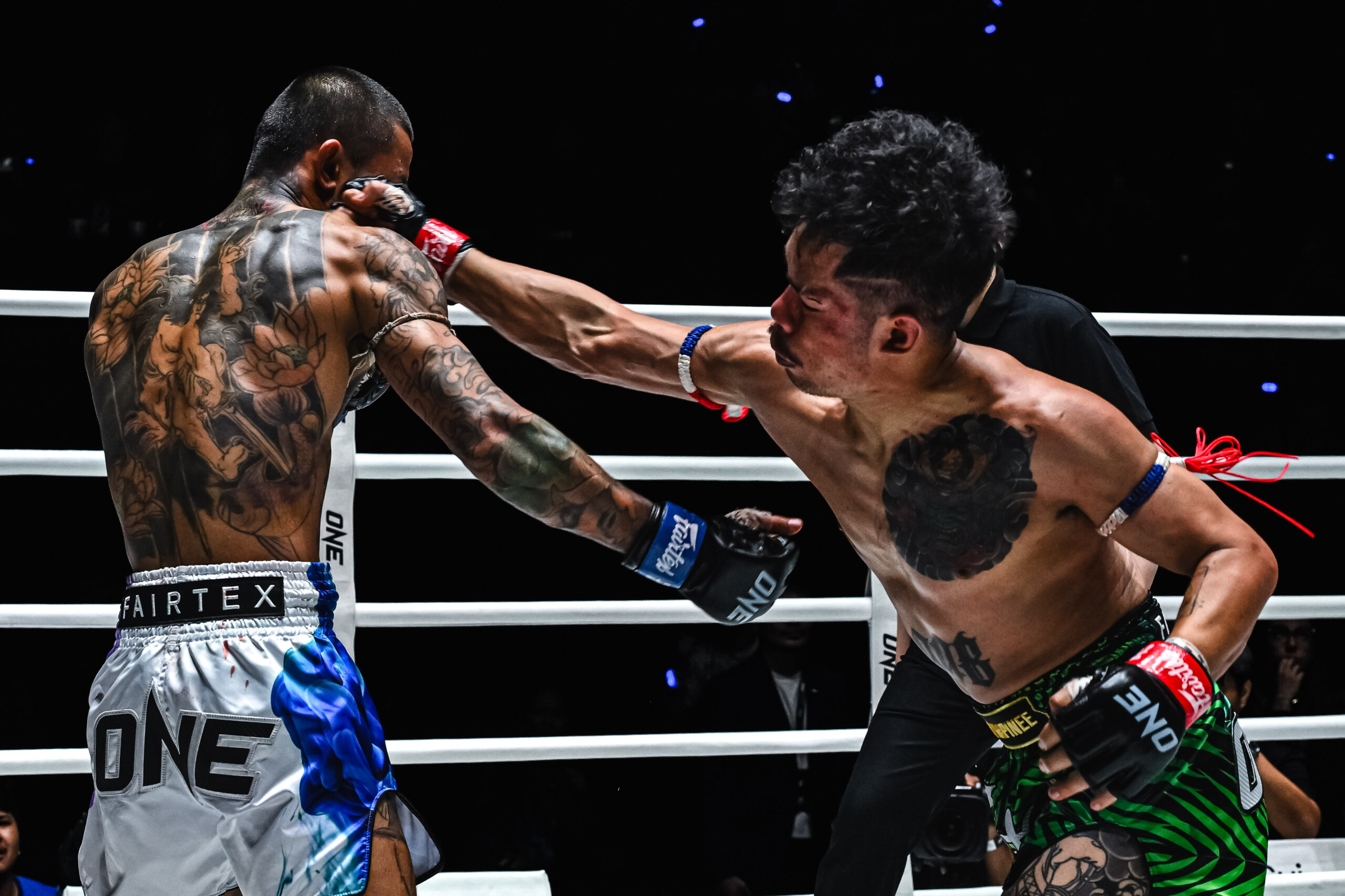 Petninmungkorn NamkangIceland punches Toyota Eaglemuaythai at ONE Friday Fights 138