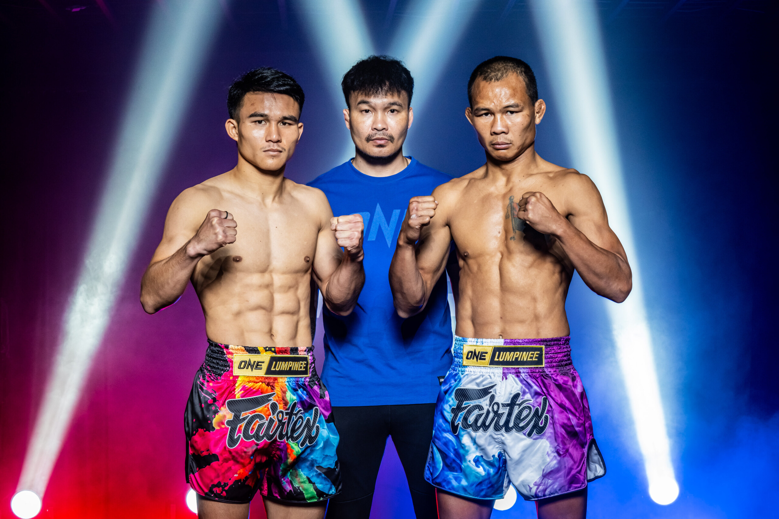 Muay Thai fighters Worapon and Soe Lin Oo face off ahead of ONE Friday Fights 139