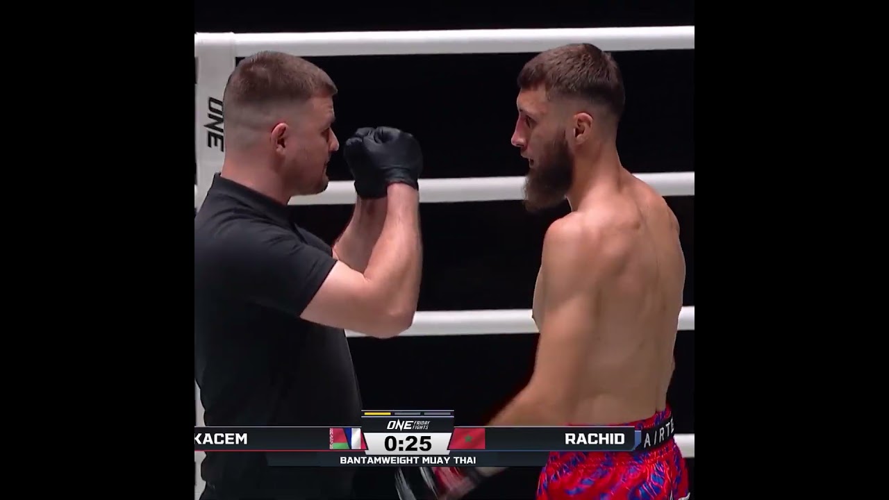 AMAZING upset  Hamza Rachid ends Antar Kacem's five fight win streak in dominant fashion!