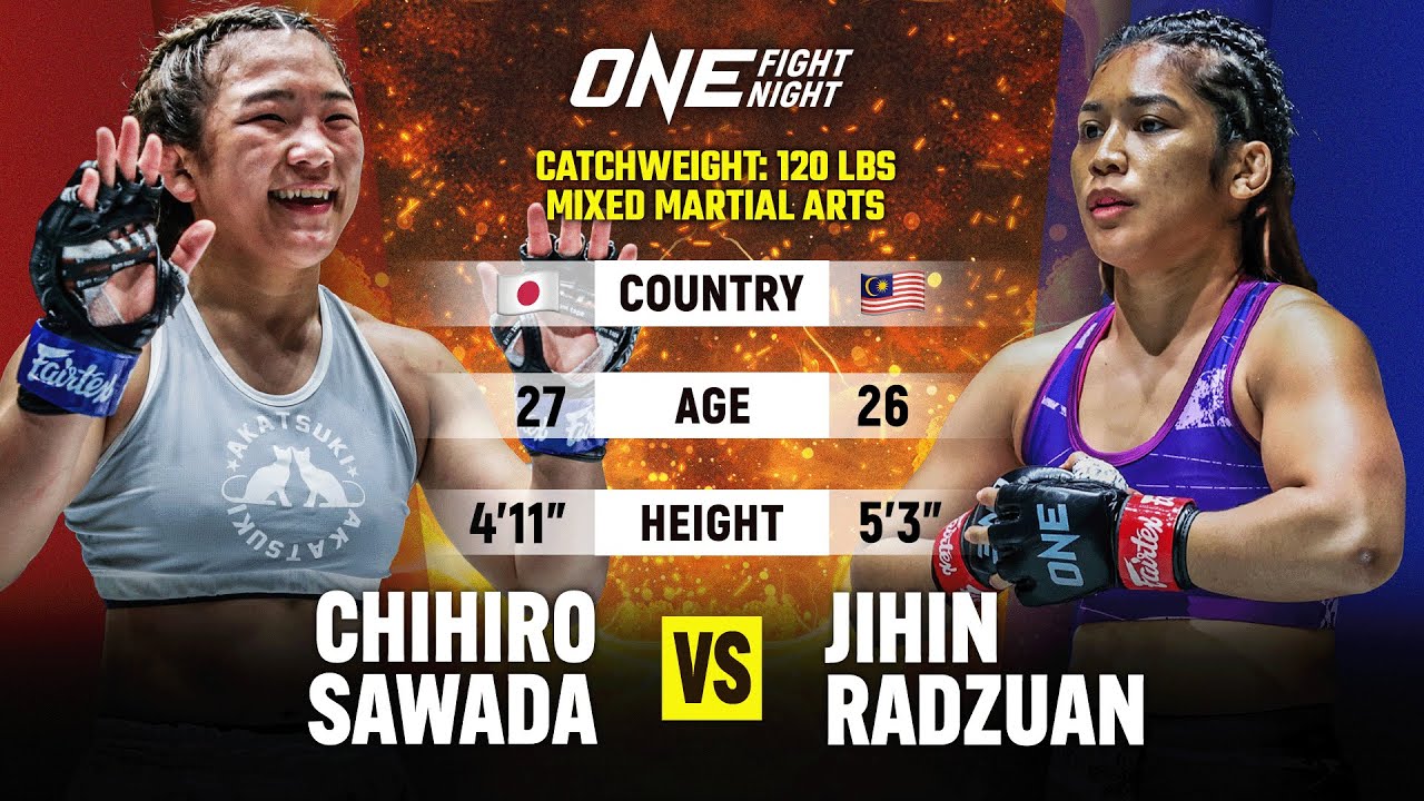 Beast Mode ACTIVATED  Chihiro Sawada vs. Jihin Radzuan | MMA Full Fight