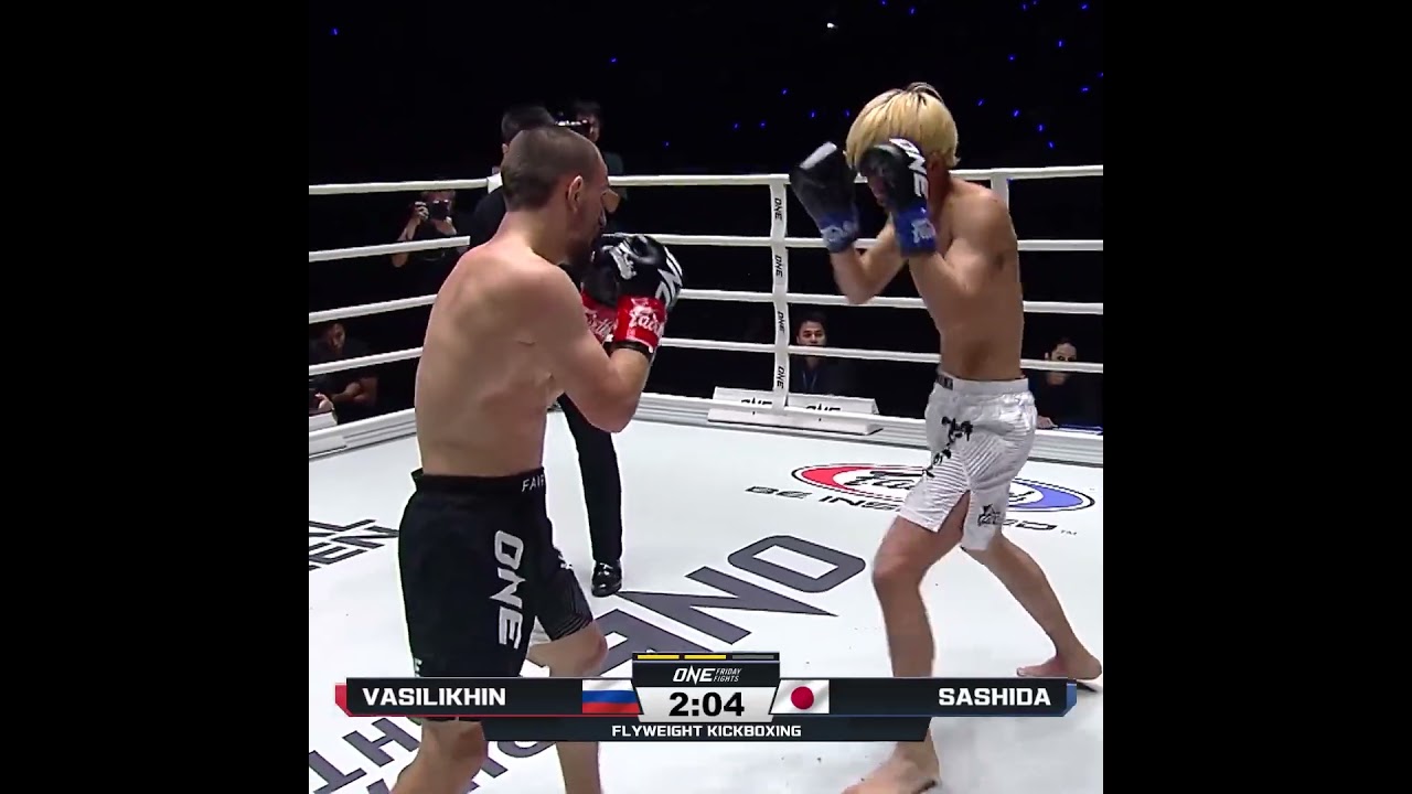 CHOPPED  Retsu Sashida shuts down Danila Vasilikhin in his ONE Friday Fights debut!