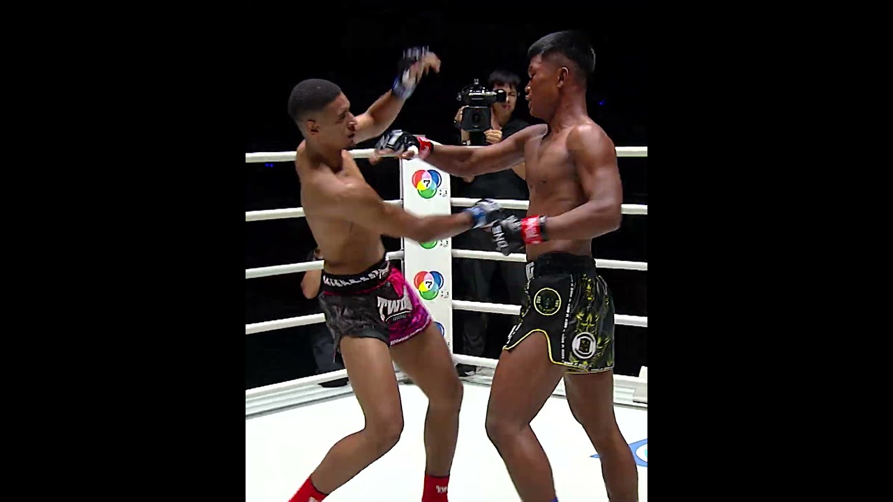 FLATTENED  Relive the intense scrap between Abdelali Zahidi and Tun Min Aung in 2024!